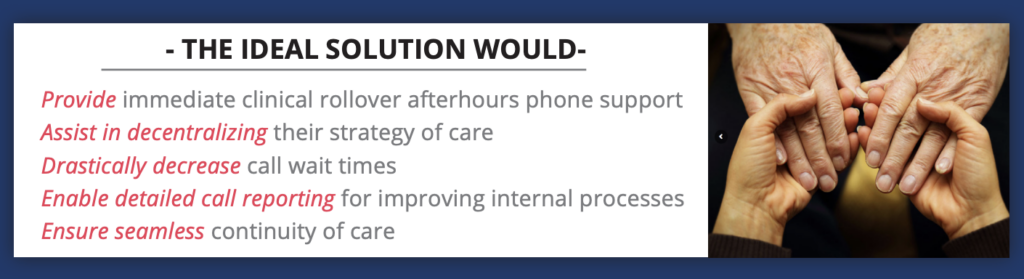 Hospice Improves Quality of Care with Faster Response Times